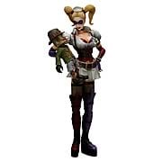 Batman Arkham Asylum Harley Quinn Play Arts Kai Figure